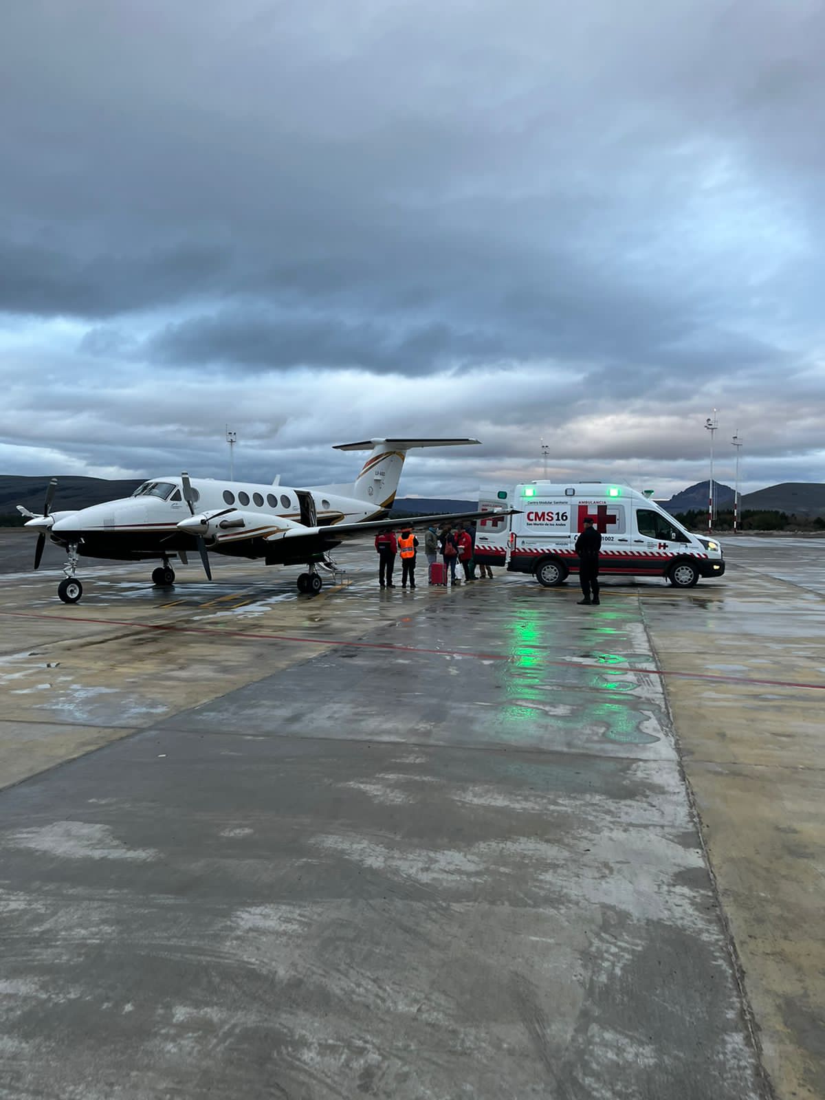 Traslado Sanitario – Beechcraft B200 LV-AXO (Fernando Guidi)