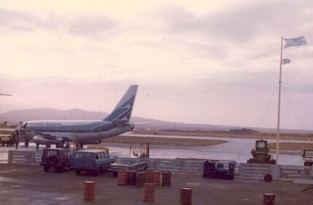 Aerolíneas Argentinas en Malvinas (Hugo Solimo)