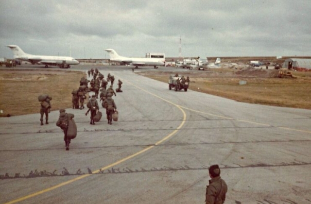 Aerolíneas Argentinas en Malvinas (Hugo Solimo)