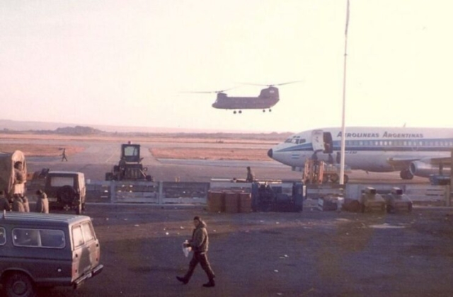 Aerolíneas Argentinas en Malvinas (Hugo Solimo)